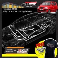 Hyundai ATOS (FF) 1.1 '03-'14 (2WD)(Facelift)100%Original Ultra Racing Bar (FULL SET Ultra Racing BAR)