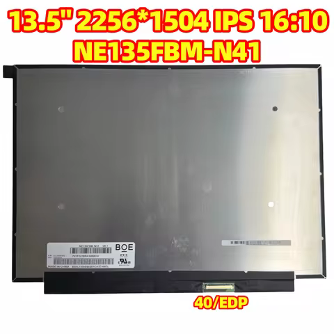 13.5" Laptop LCD Screen NE135FBM N41 V8.1 V8.0 For Acer SF313-52 SF313-53 Display Matrix Panel 2256x