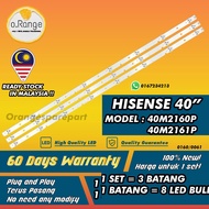 40M2160P / 40M2161P HISENSE 40" LED TV BACKLIGHT(LAMPU TV) HISENSE 40 INCH LED TV BACKLIGHT 40M2160 