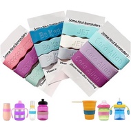 3 Piece Personalized Baby Bottle Labels for Daycare School Summer Camp Customized Children's Water B