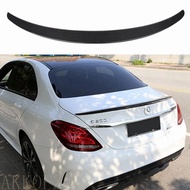 C Class 4DOORS AMG Style Carbon Fiber Rear Spoiler For Mercedes Benz W205 Coupe 2015+ C63 AMG C200 C