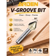 Original ARDEN Professional Router Bit 90Degree V-Grooving Bit
