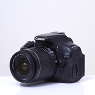 Kamera DSLR Canon 600D Bekas / Second