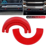OPENMALL Professional 2Pcs Trailer Tow Hooks Covers Tow Hook Sleeve Silicone Receiver Covers for Sil