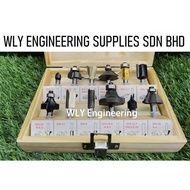 OKIA 12pcs Router Bit Set Shank 1/4" / Router Bit Set 6.35mm Shank / Router Bit Set / Router Bit