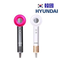 現代 - 韓國Hyundai 2億負離子高速風筒 HC-157 [白+金色] 1600W 冷-暖-熱-循環 4模式 兩檔 吹風機 [平行進口]