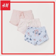 H &amp; M 3 Packs Official Original Counter Jersey Shorts - Hnm Baby Shorts