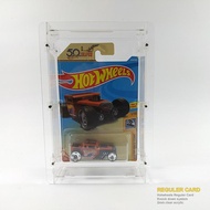 ACRYLIC DISPLAY CASE BLISTER CARDED HOT WHEELS PROTECTION/