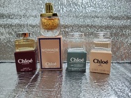 1 件 5ml Chloe 香水 ( Chloe Le Parfum / Chloe Nomade Nuit D'Egypte edp / Chloe Rose Naturelle edp Inten