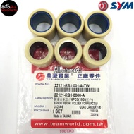 [100% ORI] EVO250I EVO 250 /SYMPHONY 250 WEIGHT ROLLER 22121-RB1-001-A (6 PCS) [100% ORIGINAL SYM]