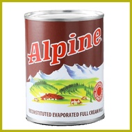 ✓ ✗ ◙ Alpine Evaporated Full Cream Milk 360Ml