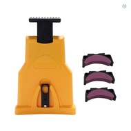 Chainsaw Sharpener Portable Chain Saw Sharpener Work Fast-Sharpening Stone Grinder Tools Yellow