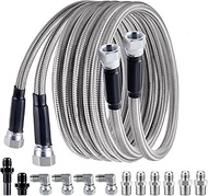 EVIL ENERGY 6AN PTFE Fuel Line Kit 70" Transmission Fluid Oil Cooler Hose Line kit for 4L60E 4L80E,A