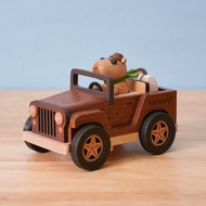 【水豚吉普車】主題車 音樂盒 Wooderful life