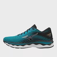Mizuno Wave Sky 6 [J1GC220254] 男 慢跑鞋 運動 休閒 舒適 平穩 回彈 藍黑