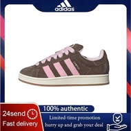 Adidas Campus 00s Brown Pink Non Slip Sports Shoes