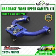 HARDRACE Honda Civic 6th EMI EK3 EK9 EJ6 EJ9 Front Upper Camber Kit Pillow Ball Equipped