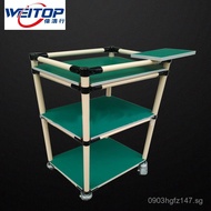 Flexible Hand Push Cart, Warehouse Wholesale Lean Anti-Static Hand Push Cart, Warehouse Sorting Hand