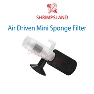 [SHRIMPSLAND] Aquarium Small Nano Fish Tank Mini Biological Air Driven Sponge Filter Guppy Betta Mol