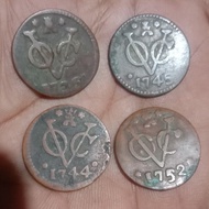 Koin Voc 1 Duit Zeeland 1736 sampai 1752