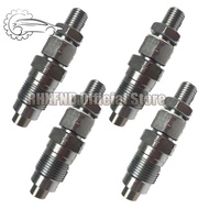 4PCS 105148-1630 16600-63G21 QD32 Engine Fuel Injector Assy For Nissan Navara D22 CABSTAR F23 H41 H4