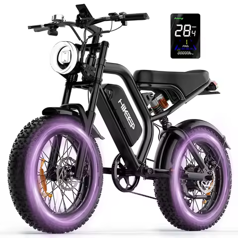 Bicycle Electric Bicycle Fatbike 7 Speed E-bike 500W City Hybrid Bicycle Off Road Ebike Vintage Hike