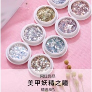 1 PCS Hexagonal Glitter Premium nail art Nail Glitter nail glitters nail glitter glitter powder (Uni