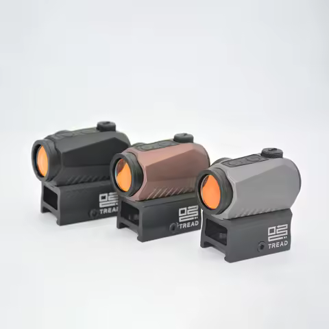 R5 1x20mm 2 MOA Red Dot Sight Reflex Riflescope Hunting Scope With Mount Riser 20mm Rail Co-Witness 