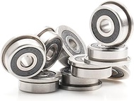 F623-2RS Bearing 3x10x4mm Flanged Miniature F623-RS Deep Groove Ball Bearings F623RS for VORON 3D Pr