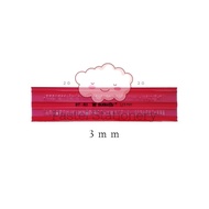 3mm Butterfly Letter Mold BT-R3 - 3mm Screen Printing Mall Letter Template Techniques Ruler
