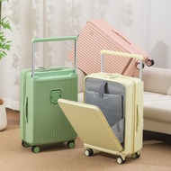 Suitcase Luggage Multifunctional Open Code 67cm Luggage Portable 24 Case Front pc Wide Boarding Trol