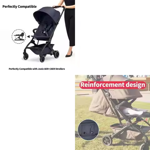 Lightweight Stroller Footrest Extender for Joolz AER+/AER Folding without Detach