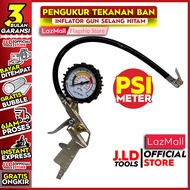 Alat Pengukur Tekanan Ban - Pengukur Tekanan Angin Ban Motor atau Mobil -Tire Inflator Gun