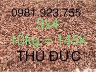 10 kg Vỏ thông PINE BARK 3x4 (cm) bo tròn đã qua xử lý