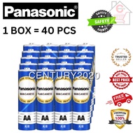 PANASONIC AA Battery Alkaline AA Batteries Shrink Wrap 1 BOX