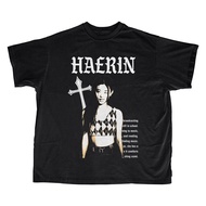 New JEANS HAERIN Y2K STYLE OVERSIZED TSHIRT