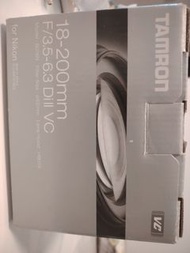 Tamron 18-200mm F/3.5-6.3 DiII VC Lens for Nikon