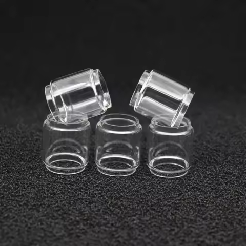 FATUBE 5pcs bubble straight glass cups for OXVA Arbiter 2 / Arbiter solo RTA 4ML /2ml Glass TUBE Rai