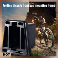 [Okhello.sg] Front Carrier Block Mount Clip Folding Bicycle Pig Nose Bag Bracket for Brompton