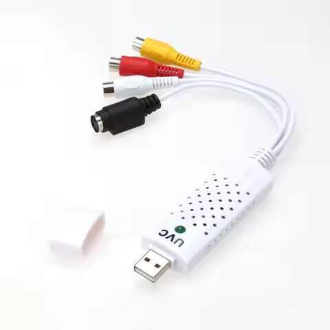 USB 2.0 DVD Audio Capture Adapter Card Capture Device for Windows 2000 XP Vista Win7 8 10