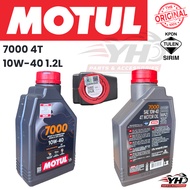 100% ORIGINAL MOTUL 7000 4T 10W40 1.2L
