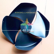 Cánh quạt đường kính 46 cm - trục 12mm - Ngươc chiều thay thế cho quạt điều hòa hơi nước