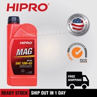 HIPRO MAG SAE 10W-40 1L 50% Semi Synthetic Engine Oil | API SN | 10W40