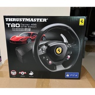 Included 50 Games -- Sony PlayStation Thrustmaster T80 Ferrari 488 GTB ~ Gaming Steering For PS3,PS4