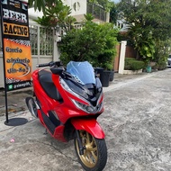 ชิวPCX18-2020 ทรงซิ่ง ชิวสองขั้น+(แถมฟรีกระจกติดชิว)(เจาะชิวให้แล้ว) มีหลายสีให้เลือก สำหรับปี2018ขึ