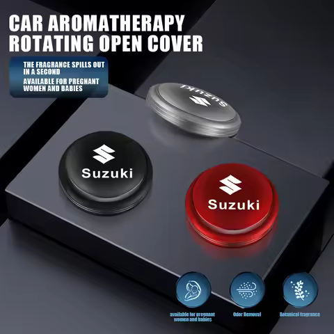 Car Logo Interior Freshener Long-lasting Fragrance Aromatherapy Perfume Decor For Suzuki Swift Jimny