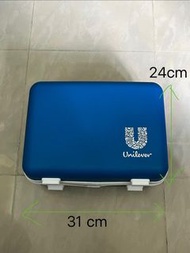 全新14吋手提行李箱，Unilever Blue Cosmetic Travel Case Bag，萬寧贈品