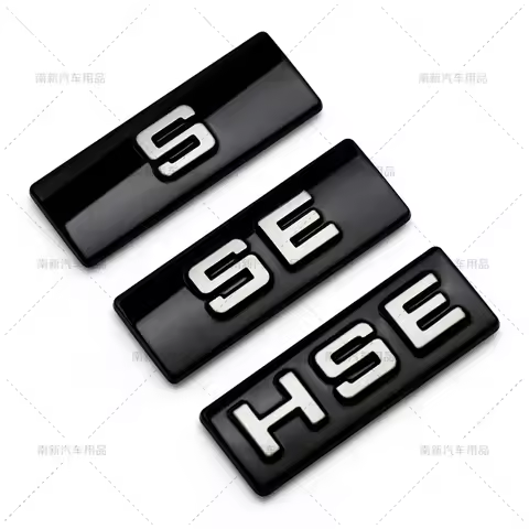 Emblem Metal 3D Letter P250 P300 P380 P400e Badge Logo SE HSE D180 D240 D300 Emblem Stickers For VEL