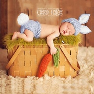 Baby Newborn Clothes Children's Photography Bunny Styling Costume Studio Hundred Days Baby Photo Pro
