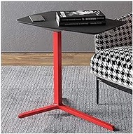 Bedside Desk C-shaped Base Laptop Desk Home Office Lazy Bedside Table Mobile Laptop Table Sofa Side Laptop Notebook Desk Pc Stand Height Adjustable, Days Overbed Table (Color : Red) Comfortable